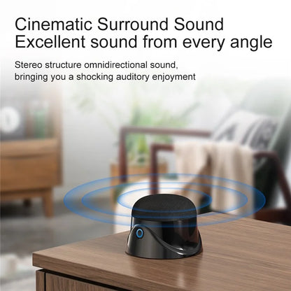 CQ-01 Wireless Bluetooth TWS Speaker Stereo Sound Magnetic Mini Subwoofer