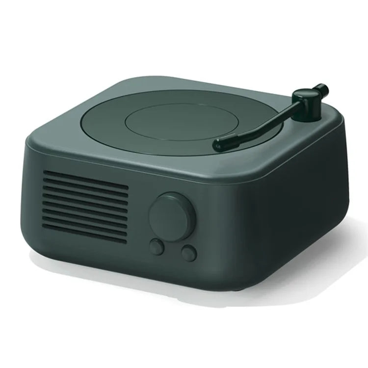 Round X17 Vintage Phonograph Record Player Wireless Bluetooth Music ...
