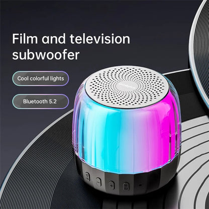 LENOVO Thinkplus K3 Plus Wireless Bluetooth Portable Speaker with RGB Light Outdoor Mini Subwoofer