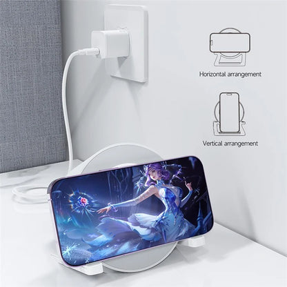 DEVIA Smart Series EM054 15W Wireless Charging Desktop Speaker Night Light Phone Stand Holder (I-M3)