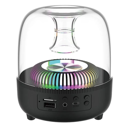 DEVIA Smart Series EM046 Crystal Bluetooth Speaker RGB Light HiFi Sound Wireless Music Subwoofer (I-M2)