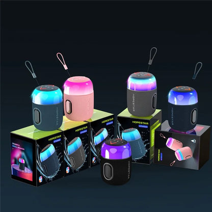 HOPESTAR SC-02mini 10W Portable Wireless Bluetooth Speaker with RGB Light