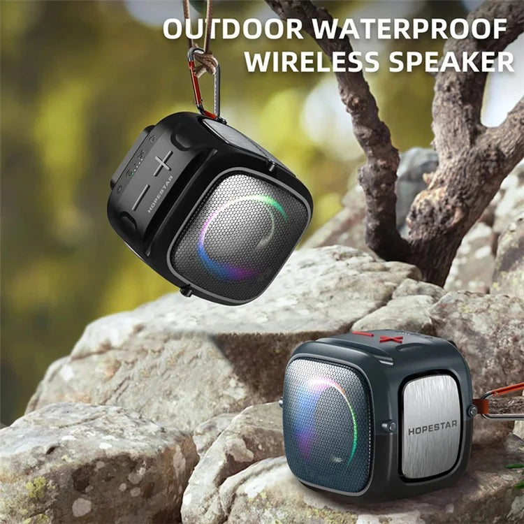 HOPESTAR Partyone Mini Wireless Speaker Waterproof TWS Speaker with Colorful Lights