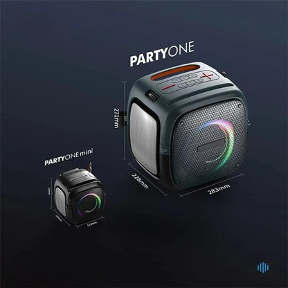 HOPESTAR Partyone Mini Wireless Speaker Waterproof TWS Speaker with Colorful Lights