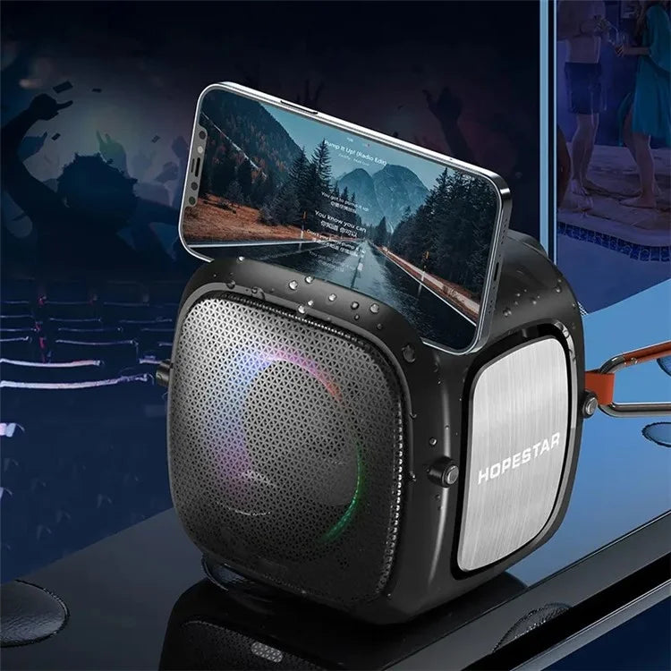 HOPESTAR Partyone Mini Wireless Speaker Waterproof TWS Speaker with Colorful Lights