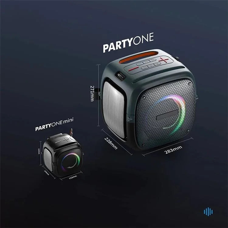 HOPESTAR Partyone Mini Wireless Speaker Waterproof TWS Speaker with Colorful Lights