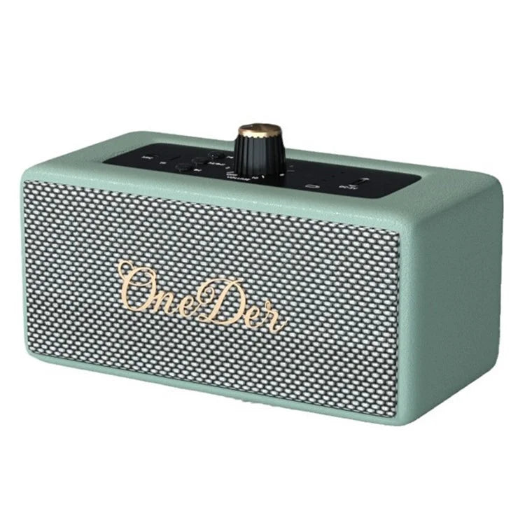 ONEDER D3 Retro Bluetooth Speaker Subwoofer HIFI Wireless Speaker