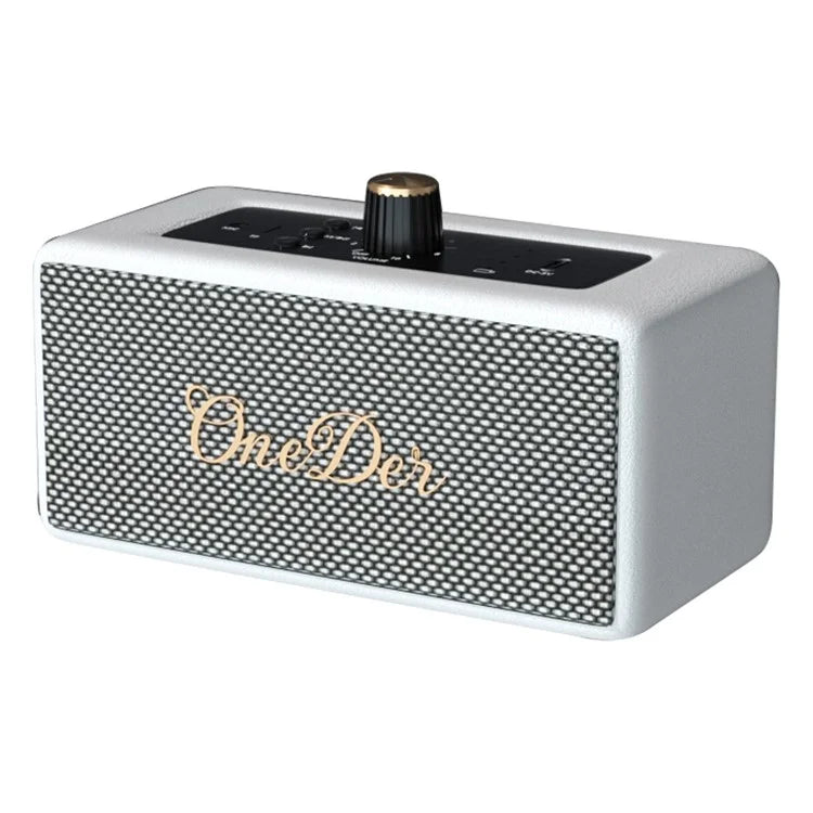 ONEDER D3 Retro Bluetooth Speaker Subwoofer HIFI Wireless Speaker