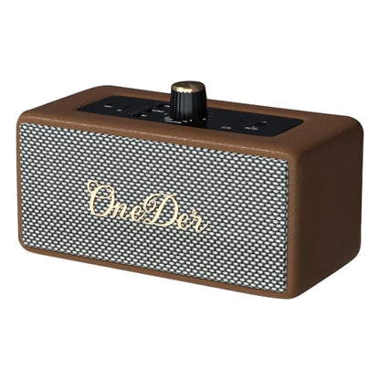 ONEDER D3 Retro Bluetooth Speaker Subwoofer HIFI Wireless Speaker