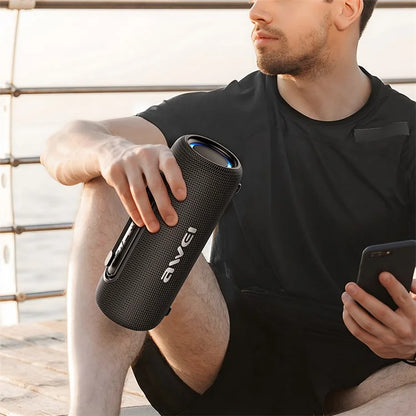 AWEI KA8 RGB Lights Bluetooth Speaker Portable Speaker IPX5 Waterproof