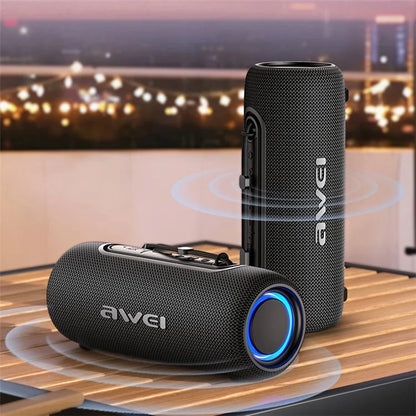 AWEI KA8 RGB Lights Bluetooth Speaker Portable Speaker IPX5 Waterproof