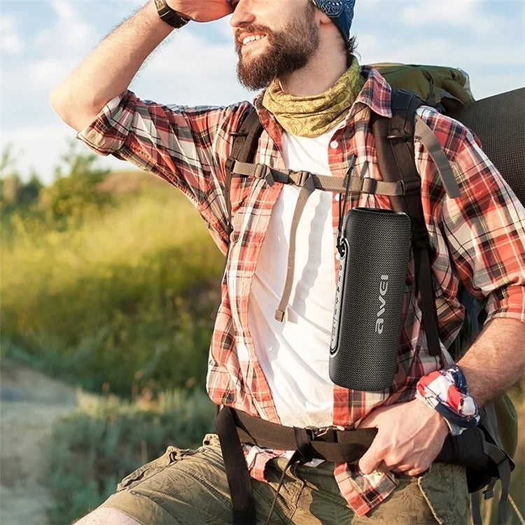 AWEI KA8 RGB Lights Bluetooth Speaker Portable Speaker IPX5 Waterproof