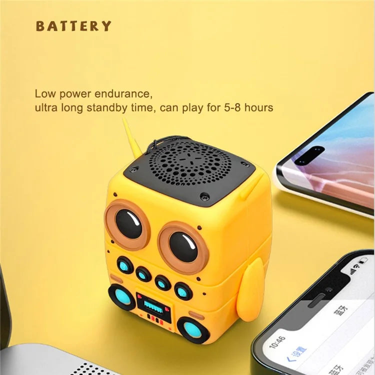 Cute Cartoon Mini Bluetooth Speaker Outdoor IP67 Waterproof Wireless Speaker Music Player