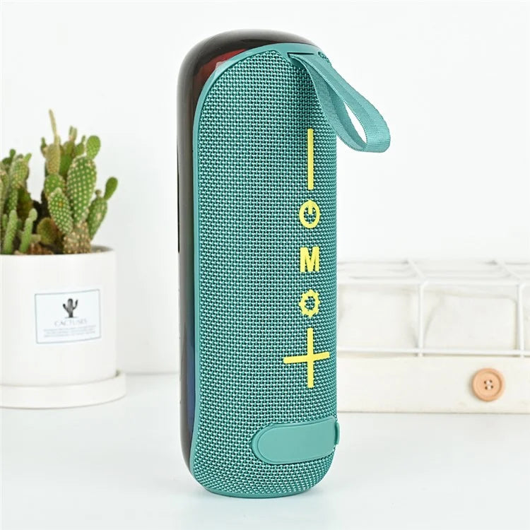 T&G TG-384 Mini Portable Bluetooth Speaker RGB Light Wireless Music Subwoofer Support TF  /  U-disk