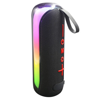 T&G TG-384 Mini Portable Bluetooth Speaker RGB Light Wireless Music Subwoofer Support TF  /  U-disk