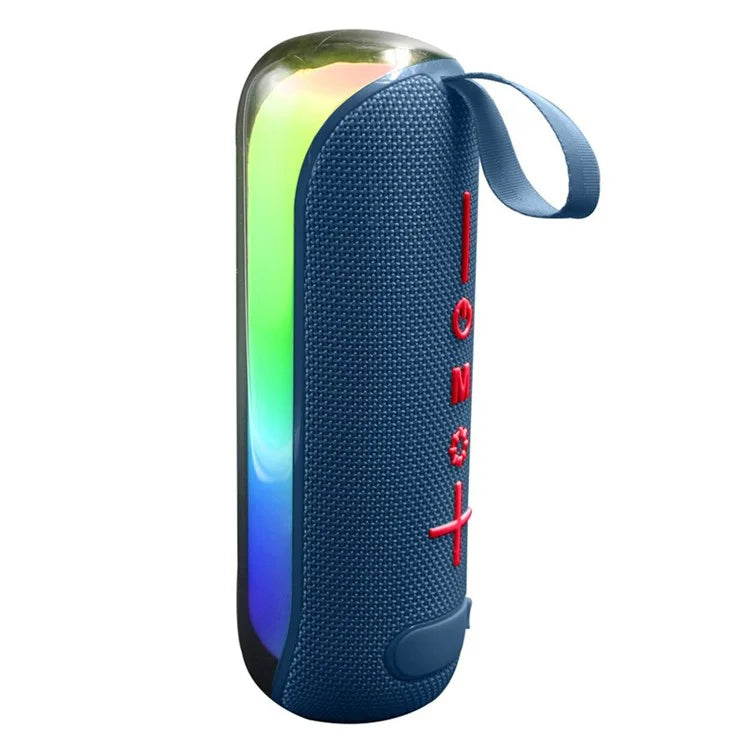 T&G TG-384 Mini Portable Bluetooth Speaker RGB Light Wireless Music Subwoofer Support TF  /  U-disk