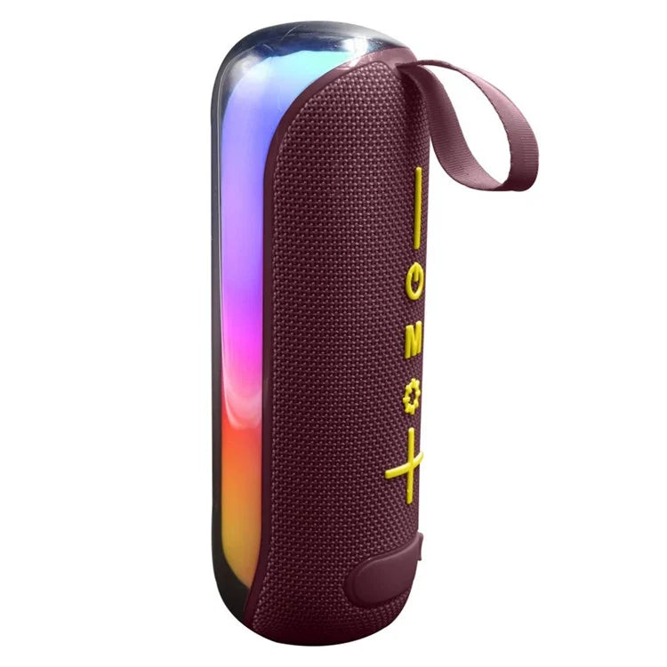 T&G TG-384 Mini Portable Bluetooth Speaker RGB Light Wireless Music Subwoofer Support TF  /  U-disk