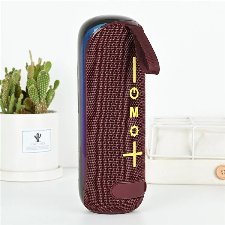 T&G TG-384 Mini Portable Bluetooth Speaker RGB Light Wireless Music Subwoofer Support TF  /  U-disk