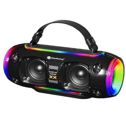 NR8806 Outdoor Waterproof Wireless Bluetooth Speaker RGB Light Rhythm Subwoofer