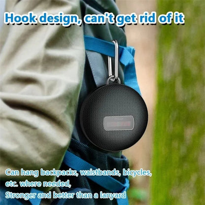 INWA MZ-508 Outdoor Cycling Bluetooth Speaker Digital Display Portable Waterproof Loudspeaker