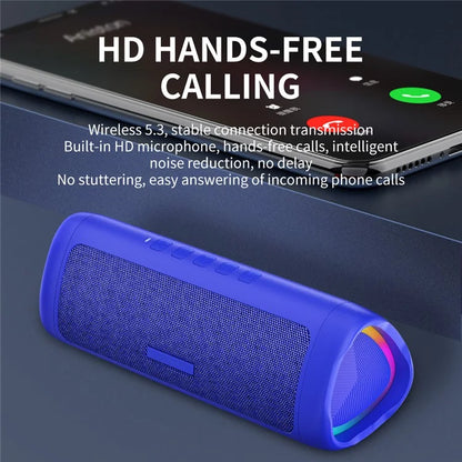 CYBORIS C27 Portable Colorful Light Bluetooth Speaker Waterproof Sound Subwoofer