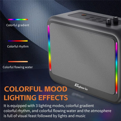 CYBORIS X14 200W High Power Outdoor Karaoke TWS Bluetooth Speaker with Microphone and Remote