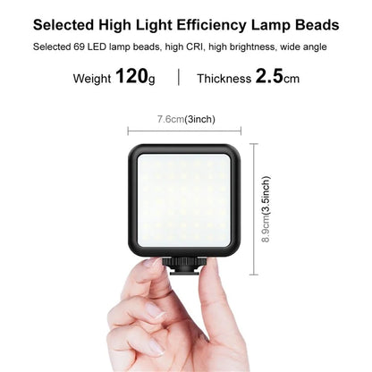 PULUZ PU560B 2500-9000K RGB Full Color Pocket Fill Light Handheld Photography LED Light
