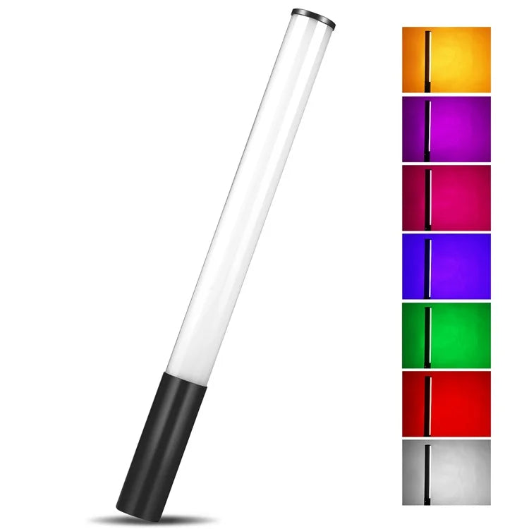 PULUZ PU635 Handheld RGB LED Light Stick 2500-9000K 13 Effects Full Color Photography Video Fill Light