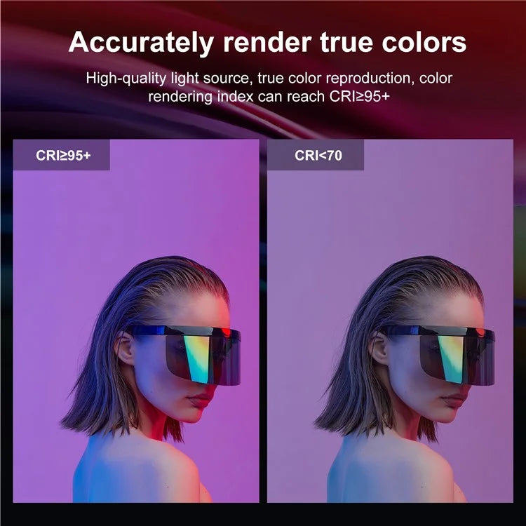 PULUZ PU635 Handheld RGB LED Light Stick 2500-9000K 13 Effects Full Color Photography Video Fill Light