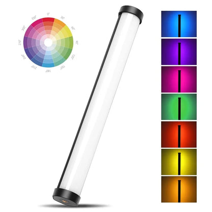PULUZ PU4136 135-LED Full Color RGB Handheld Light Stick Photography Magnetic Fill Light