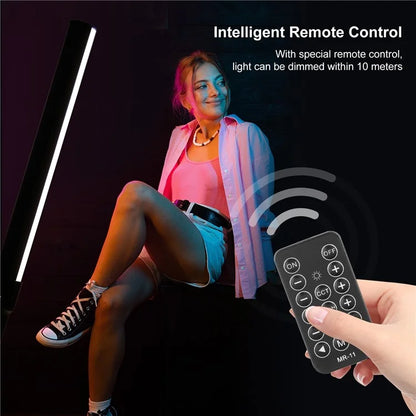 PULUZ PU4134 10W Handheld RGB Light Tube 2500K-9900K Dimmable 18 Lighting Effects Video Light Wand