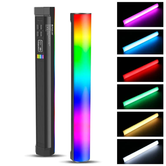 PULUZ PU4139 30cm Portable RGB Light Stick Magnetic LED Tube Light Wand 10W Photography Fill Light