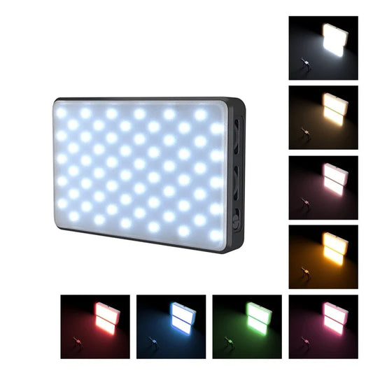 PULUZ PU566B 120 Leds Live Broadcast Video LED Light Photography Selfie Fill Lamp with 6 Colors Filters