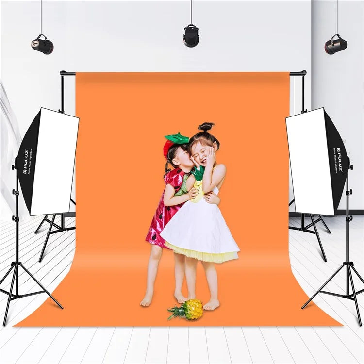 PULUZ PKT3134 2Pcs 50x70cm Softbox + 8x E27 LED Light Bulb + 2 x Tripod Stand Photography Kit Set