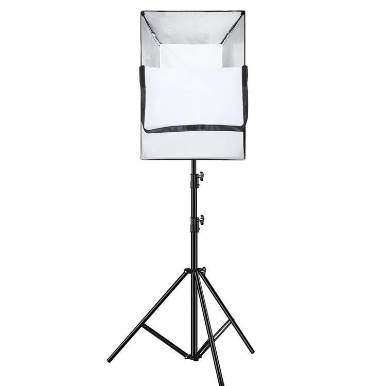 PULUZ PKT3111 3200K-5600K LED Studio Light with Softbox Photography Kit Set
