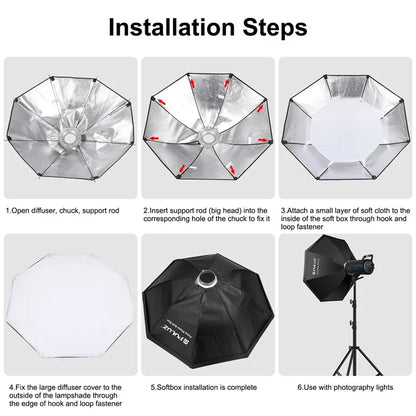 PULUZ PKT3108 Photography Kit Set 3200K-5600K 150W Video Light with Softbox Remote Control Light Holder