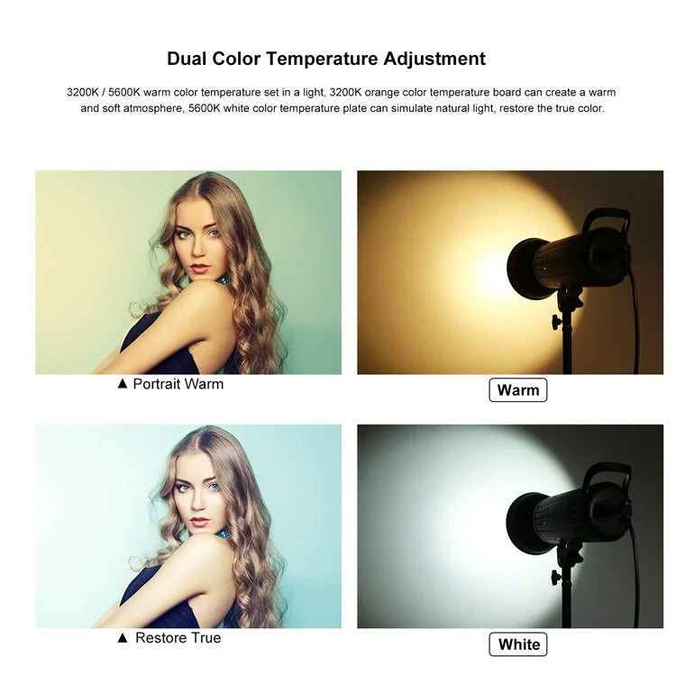 PULUZ PKT3105 Photography Studio Video Light with 2.8m Light Stand and Softbox Kit Set