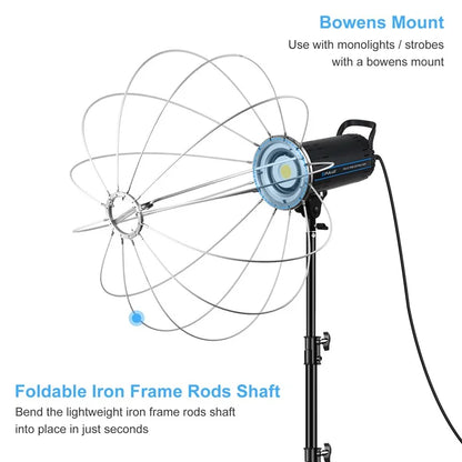 PULUZ PKT3105 Photography Studio Video Light with 2.8m Light Stand and Softbox Kit Set