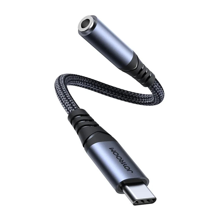 JOYROOM SY-C01 Type-C to 3.5mm Headphone Jack Adapter Audio Dongle Cable for Android Phone