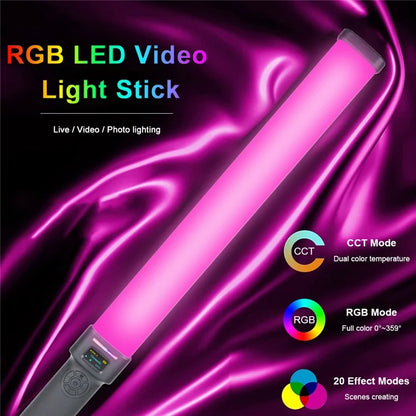 VLOGLITE W270RGB LED Studio Light for Live Streaming, E-Sports Handheld Fill Light