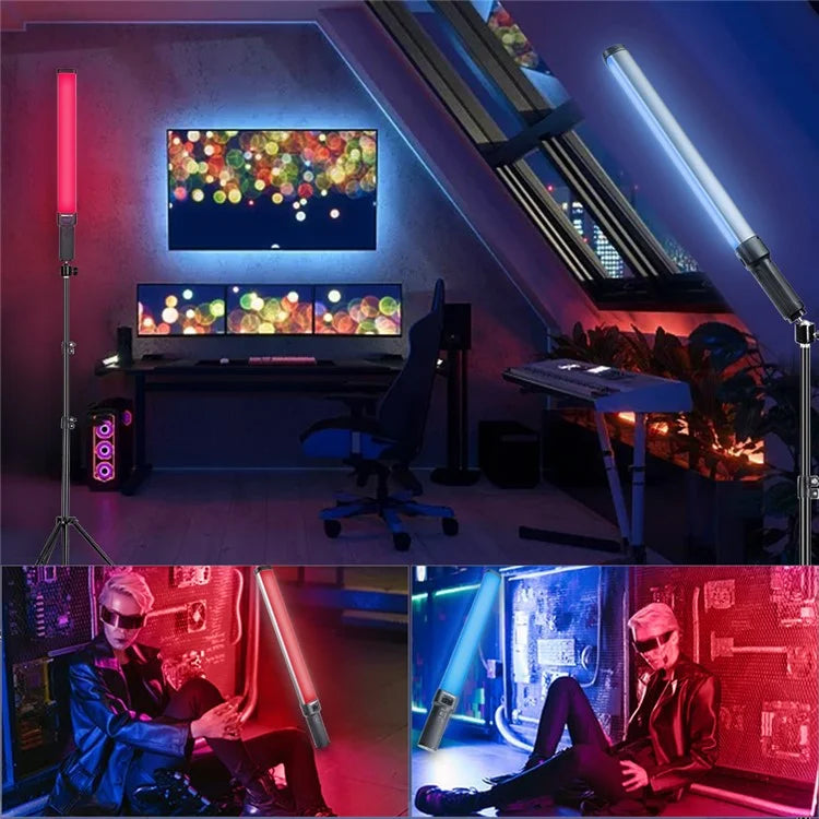 VLOGLITE W270RGB LED Studio Light for Live Streaming, E-Sports Handheld Fill Light