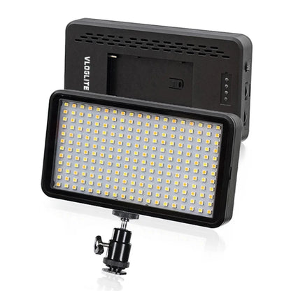 VLOGLITE W228 Portable Photographic Fill Light High-Brightness Video Light with Dual Color Temperature (Battery Not Included)