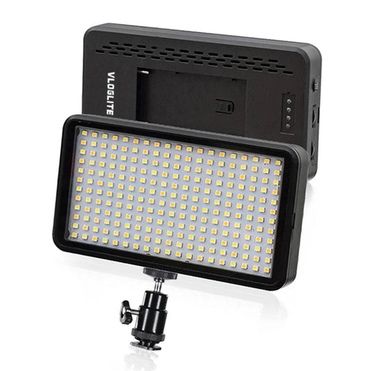 VLOGLITE W228 Portable Photographic Fill Light High-Brightness Video Light with Dual Color Temperature (Battery Not Included)