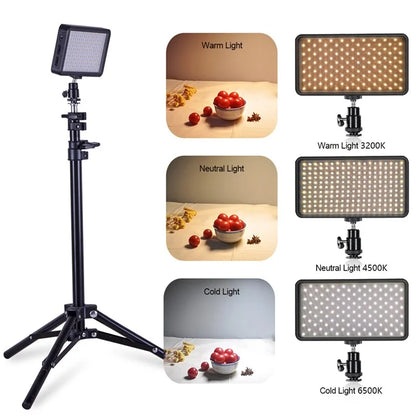 VLOGLITE W228 Portable Photographic Fill Light High-Brightness Video Light with Dual Color Temperature (Battery Not Included)