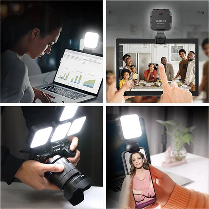 VLOGLITE W36 Portable Beauty Video Light Camera Phone Vlog LED Fill Light