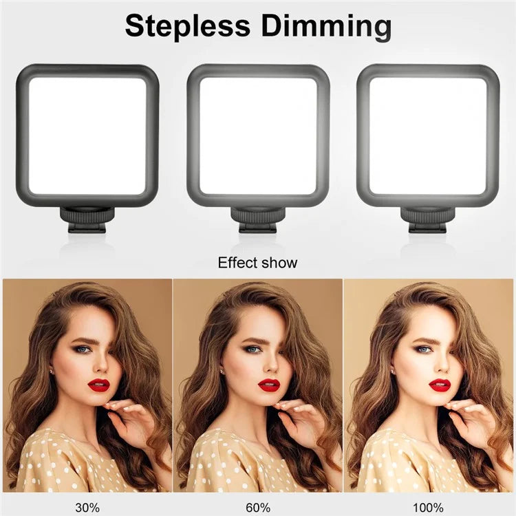 VLOGLITE W49S Mini Beauty Video Light Photography Live Streaming LED Fill Light
