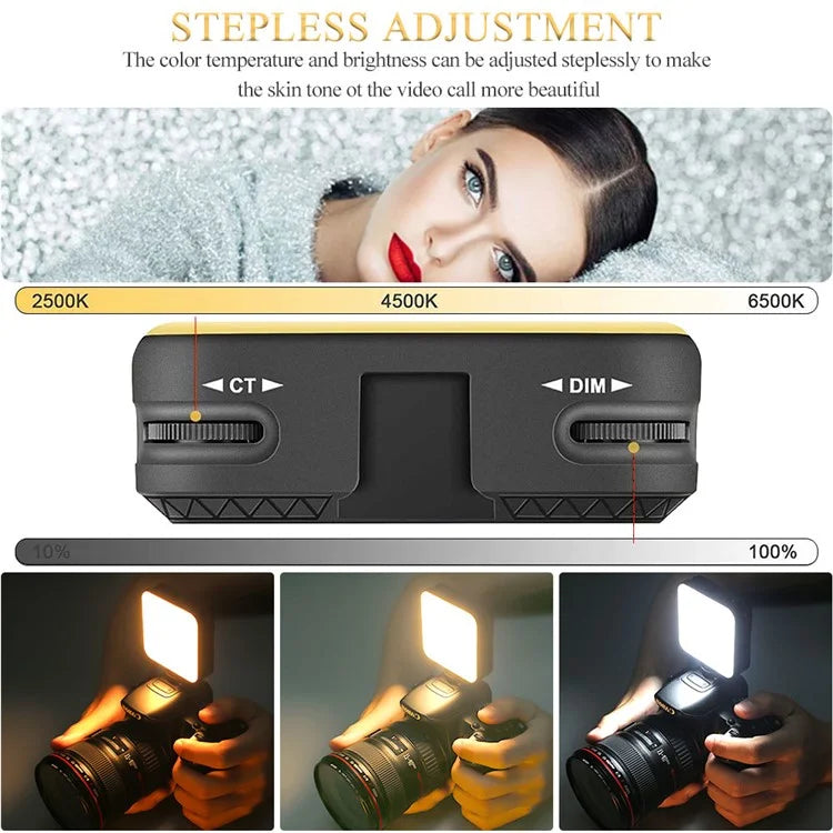 VLOGLITE W64 Dimmable LED Fill Light for Live Broadcast / Video Conference
