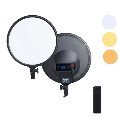 JMARY FM-15RS 15-inch 40W Adjustable Portrait Light Studio LED Round Fill Light
