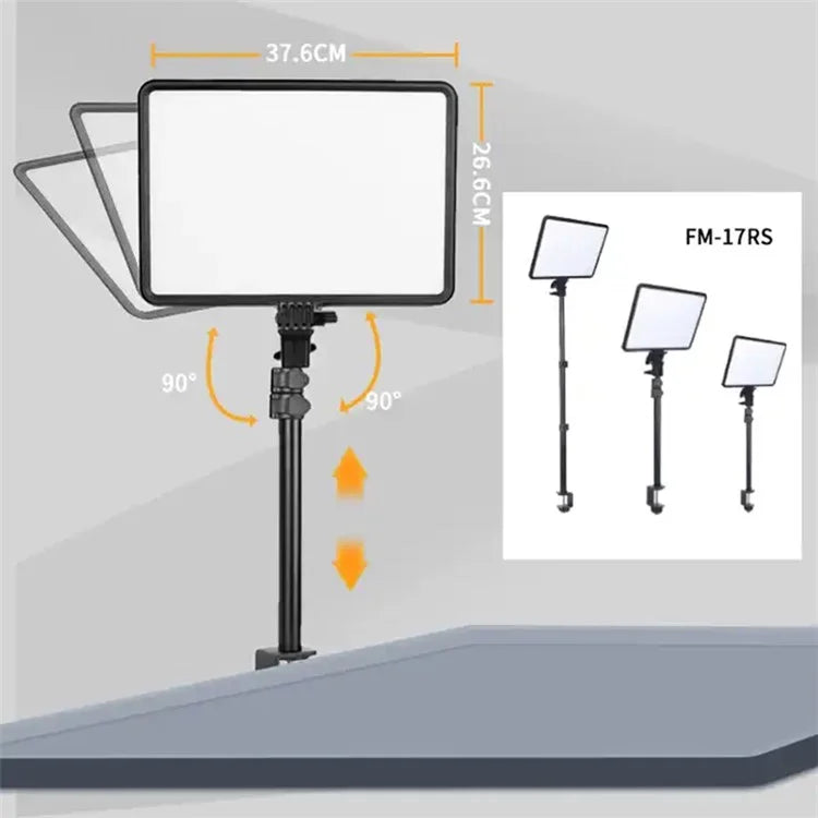 JMARY FM-17RS 17-inch Touch Control Dimmable LED Panel Light with Remote