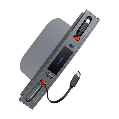 USAMS US-SJ649 For Tesla 3 / Y 60W Car Central Control Charging Hub